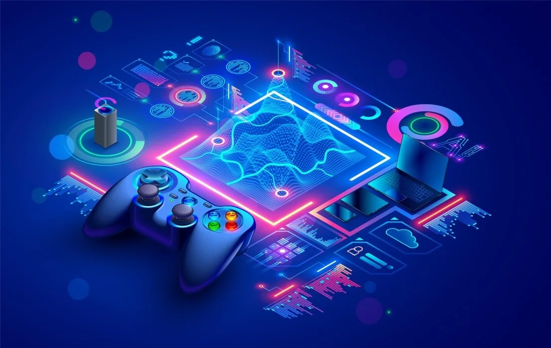 Game Development Illustration